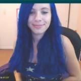 Charlotte_Lace blue haired beauty